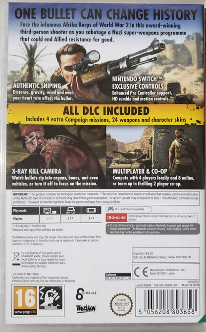 Sniper Elite III (3) Ultimate Edition (EUR)