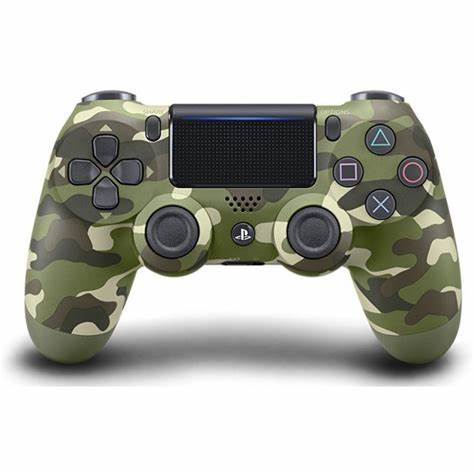 Dualshock 4 Controller - Green Camouflage (Used)