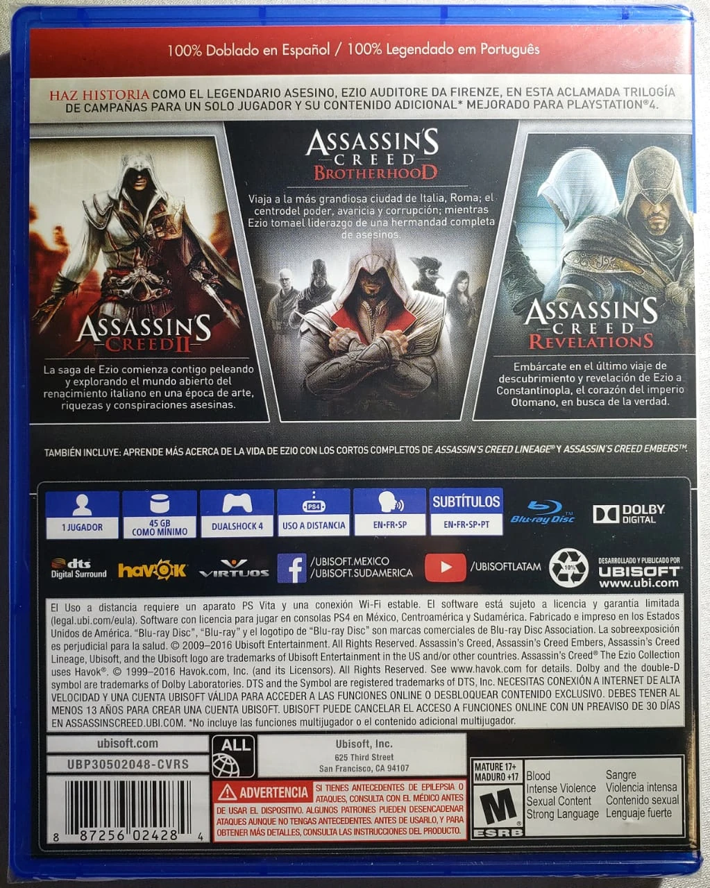 Assassin's Creed The Ezio Collection (US)*