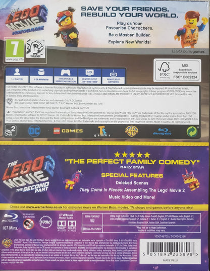Lego Movie 2 Game & Film Double Pack (EUR)