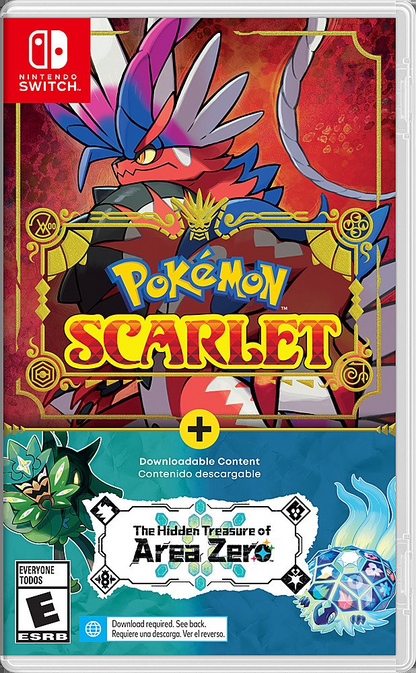 Pokémon Scarlet + The Hidden Treasure of Area Zero Bundle (Game+DLC) (US)*