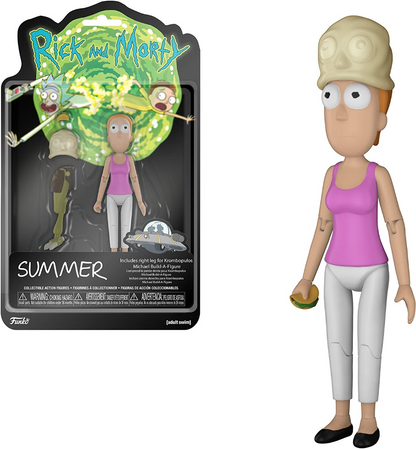 Rick & Morty - Summer with Weird Hat - Funko Action Figure