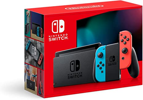 Nintendo Switch™ with Neon Blue and Neon Red Joy‑Con (JP)* – Geek