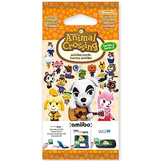 Animal Crossing: Happy Home Designer Amiibo Cards Pack - Series 2 (3pack)