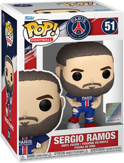 Paris Saint-Germain #51 - Sergio Ramos - Funko Pop! Football