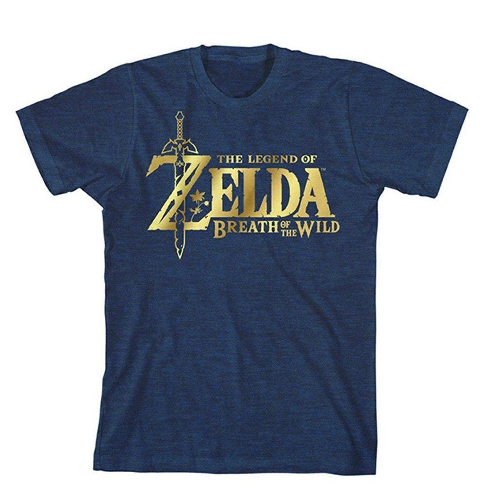 The Legend of Zelda Breath of The Wild Gold Logo T-Shirt